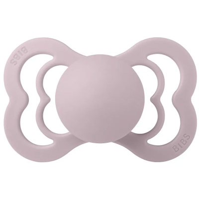 Соска-пустышка силиконовая 6-36 месяцев BIBS Supreme Silicone Dusky Lilac 610267 1